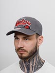 Бейсболка MITCHELL NESS арт. HLUO1193-TRAYYPPPGREY Toronto Raptors NBA (серый)